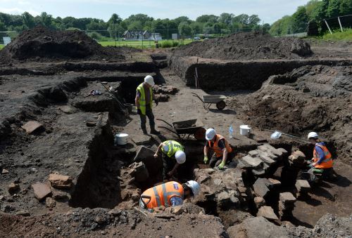 Roman Dig at Carlisle Cricket Club